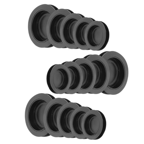 Toddmomy Piggy Bank Supplies 15pcs Round Stopper Plugs Airtight Sealing for Coins Reusable Smooth for Piggy Banks Jar Bottom Plugs