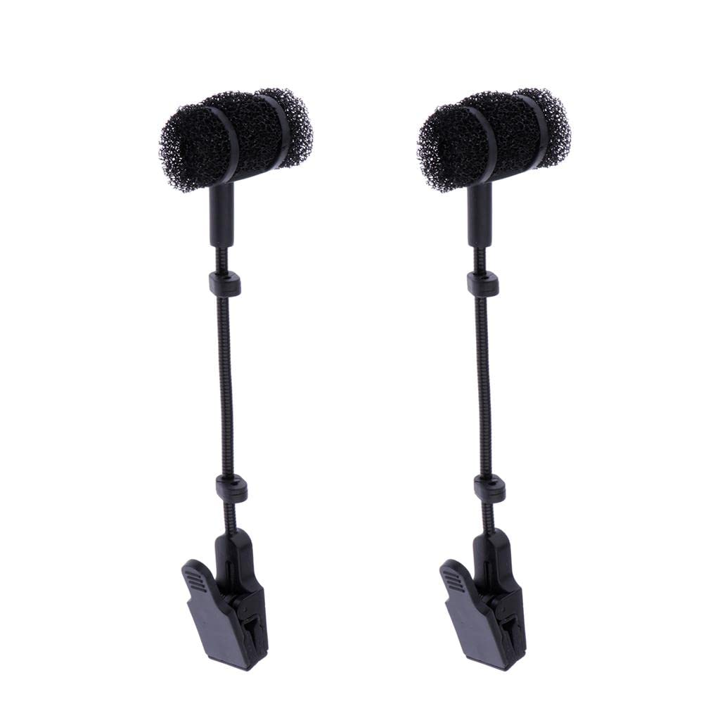 2 x Saxophone Microphone Clip without Mic, Saxophone Microphone Stand Only-picture-13