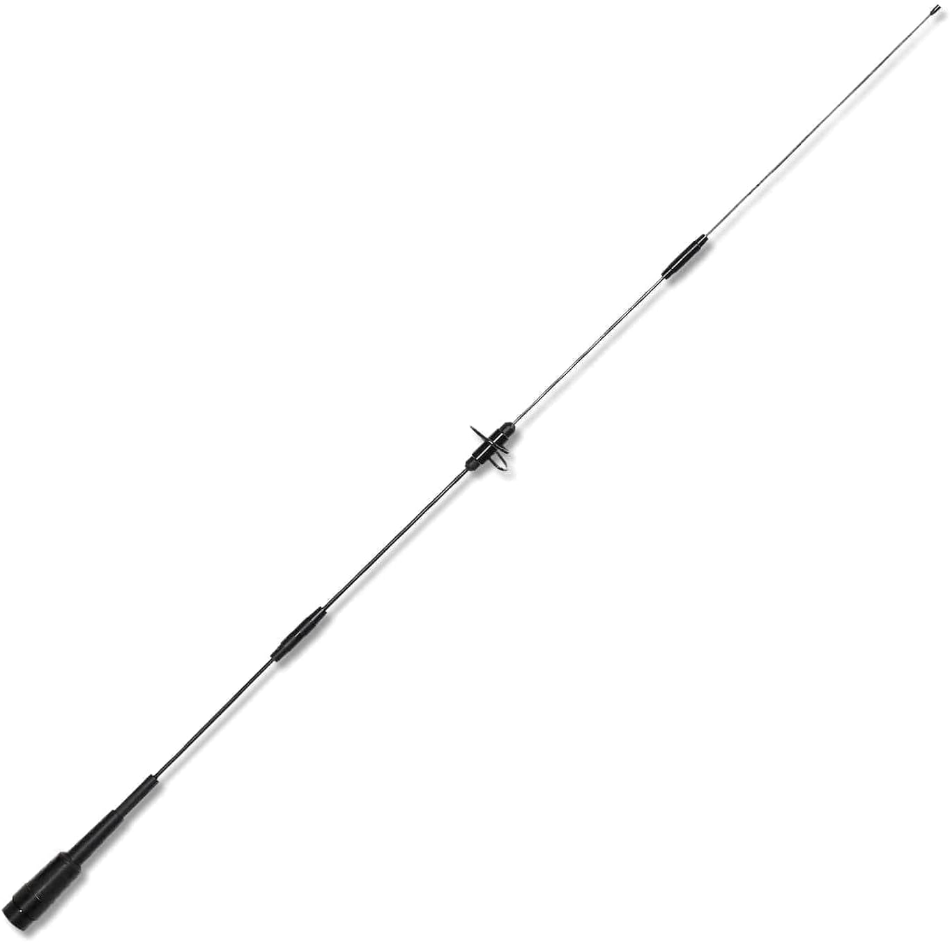 Comet CA-2X4SR Dual-Band Mobile Antenna – VHF/UHF 144/440 MHz Wideband 2m/70cm Mobile Antenna, 3.8 dB Gain, 200W Power Rating, Durable Black Finish