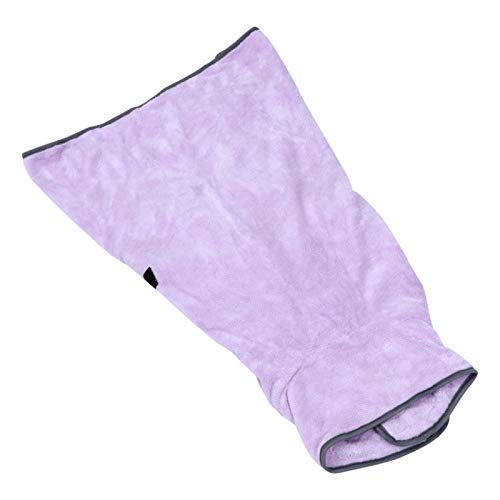 ULTECHNOVO Toalha de Banho para Animais de Estimação Toalha de Banho de Lã de Coral para Animais de