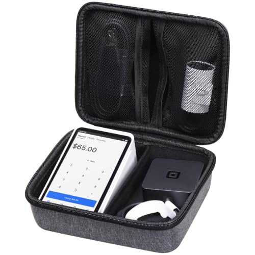 Aproca Case Compatible with Square Terminal Credit Card Machine to Accept All Payments Mobile POS Portable Storage Bag for Accessories (Case Only)