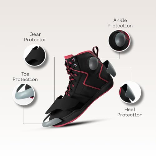 Image of CLAN SHOES - Stealth - D3O - Waterproof - CE Certified Motorcycle Riding Shoes