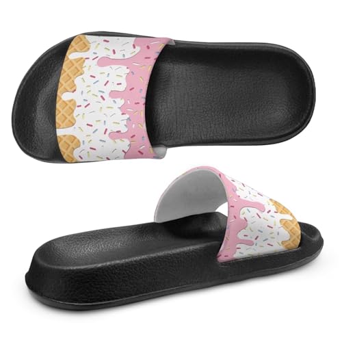 Image of Slides for Boys Girls Quick Drying Kids Slides Sandals Non-Slip