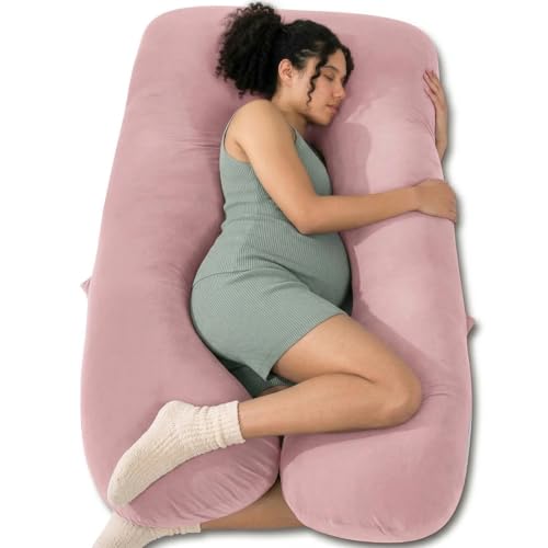 QUEEN ROSE Extra Long U-Shaped Body Pillow