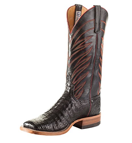 Anderson Bean Black Caiman 3in Black Glove Top Black 9 D
