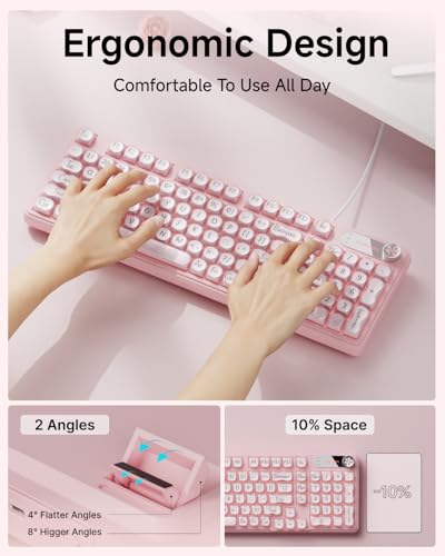 Teclado Gamer V102 Conectividad USB-A 75% RGB miniatura 7