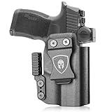 WARRIORLAND Sig P365 IWB Kydex Holster with Claw Attachment and Optic Cut: Sig Sauer P365 / P365X / P365 SAS, Inside Waistband Appendix Carry P365 Holster, Adj. Cant & Retention, Right Hand