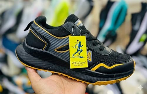 Image of Men's Running Shoes | Lightweight Breathable Sports Shoes for Gym, Walking & Daily Use | Comfortable Mesh Lace-Up Sneakers