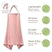 infancie Premium 100% Organic Cotton Muslin Nursing Cover – Breathable, Lightweight & Privacy Wrap for Mothers, Soft Multi-Use Breastfeeding Cover for Home & Travel, Beige