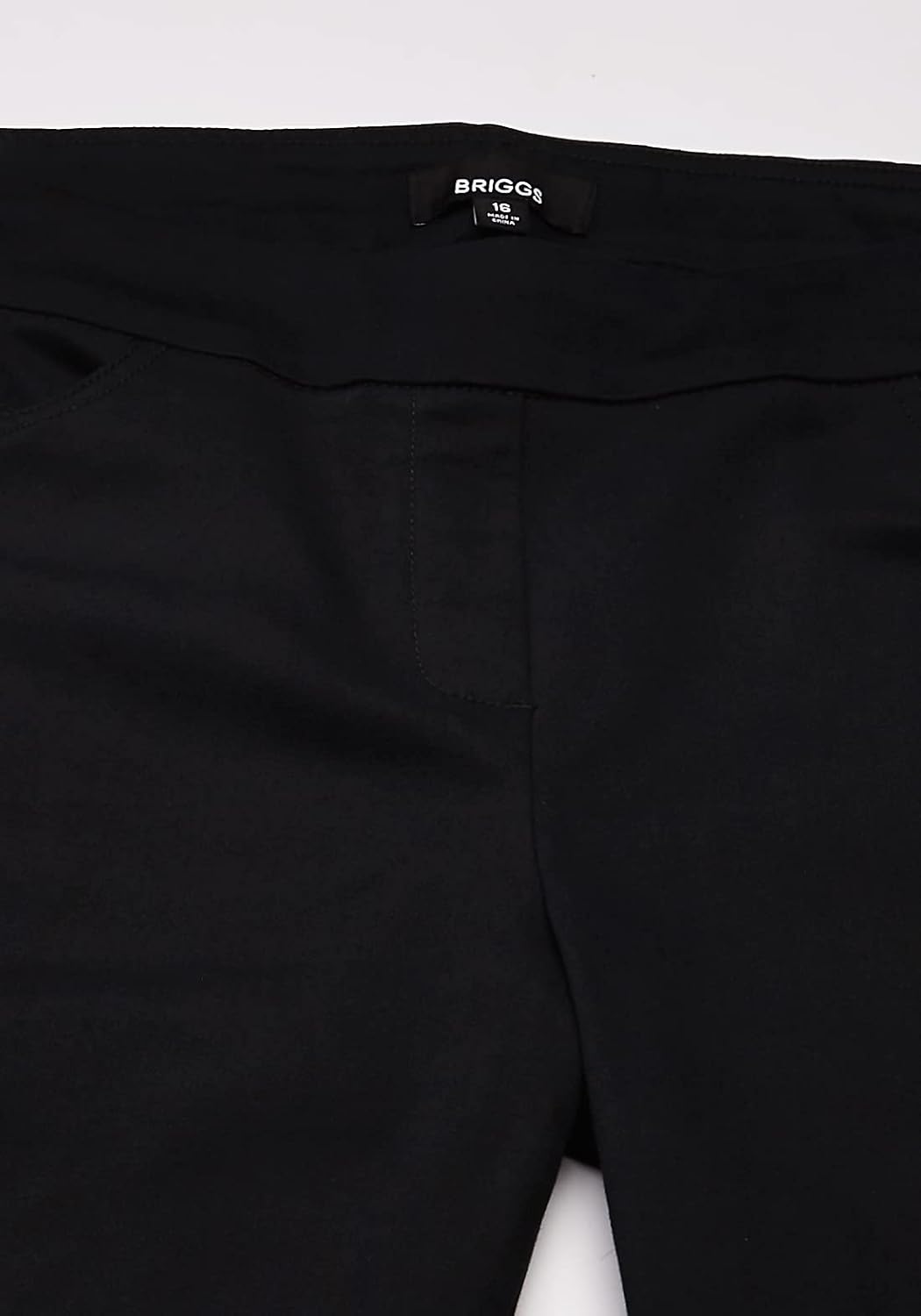 Briggs New York Womens Cotton Super Stretch Pull-on Pant - Image 4