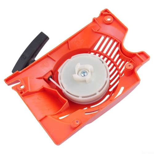 Image of Recoil Starter for Baumer-AG / SX62 / 62cc / and DMC6200CS / Chainsaws, Replacement Pull Start Assembly for 62cc Models, Orange