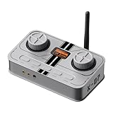 Contrôle Tout-en-un : Permet de basculer instantanément entre les haut-parleurs et les écouteurs, ainsi qu'entre 4 sources d'entrée. Son écran intuitif et ses boutons/molettes physiques garantissent une utilisation simple et rapide, même pour les débutants.