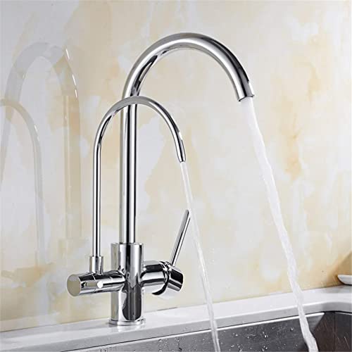 Mitigeur eau trois voies noir pour une cuisine facile et une eau pure au quotidien