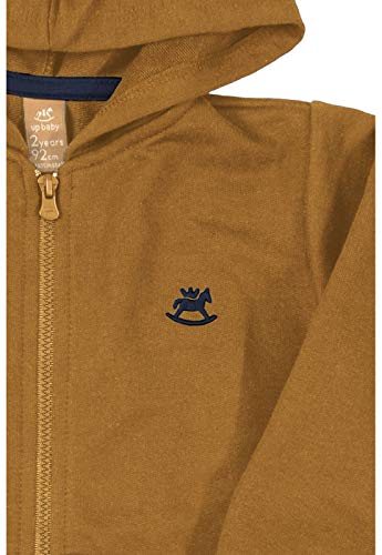 Jaqueta Manga Longa em Moletom, Up Baby, Meninos, Amarelo, G