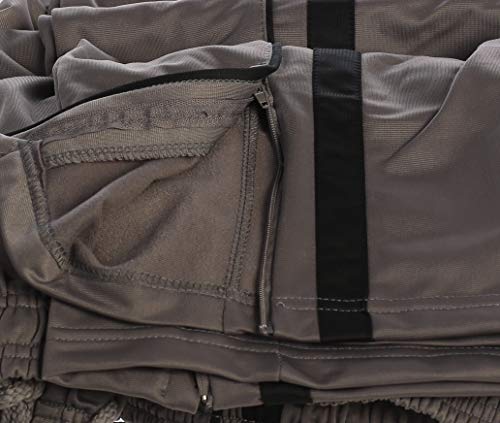 Image of Gioberti Mens Athletic Track Pants with Zip Bottom