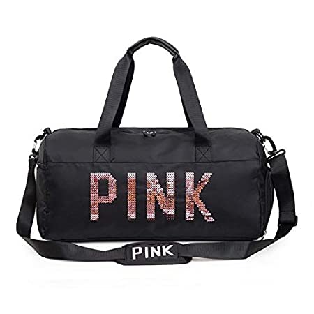 pink workout bag