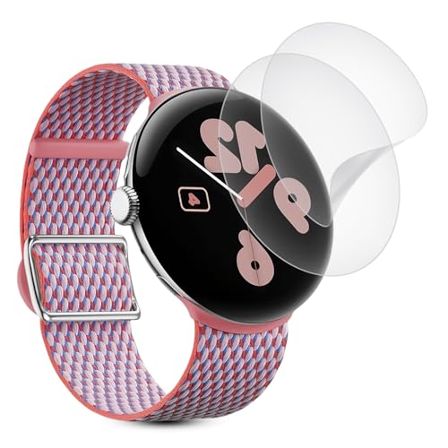 yA`OA 2ZbgzFor Google Pixel Watch 3/2/1 41mmpp tB Google Pixel Watch 2 p A`OA tB KX TPUSʕی/LYC/@ׂȃ^b`/CA[/^0.