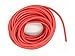 XJS Electric Copper Core Flexible Silicone Wire Cable Red (14AWG 30KV) (5M)
