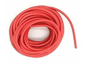 XJSXZC XJS Electric Copper Core Flexible Silicone Wire Cable Red (14AWG 30KV) 5M