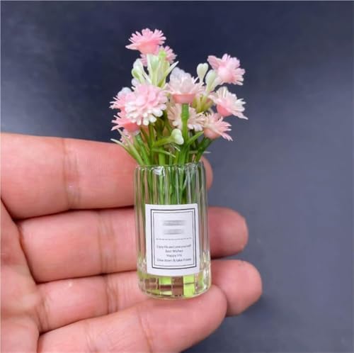 Vase miniature 1/6 de table AMITD pour décorer une maison de poupée 30cm - 2