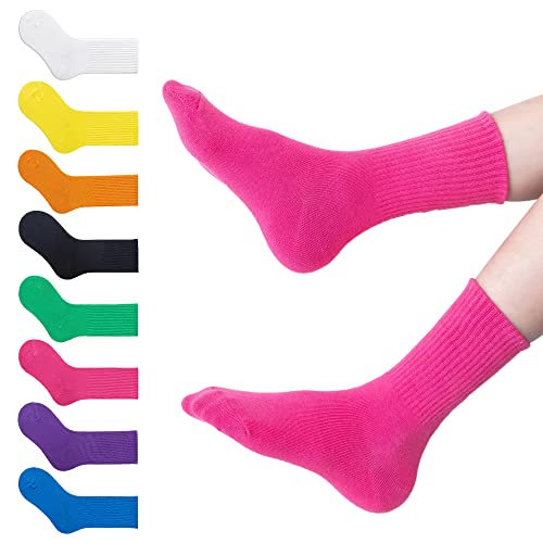 MINI PANDA crew socks for girls 8 pairs of cute socks for girls4