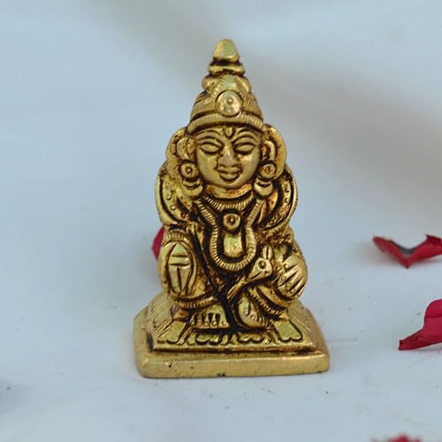 Estatua de Brass Kuber Maharaj de 2.25 pulgadas