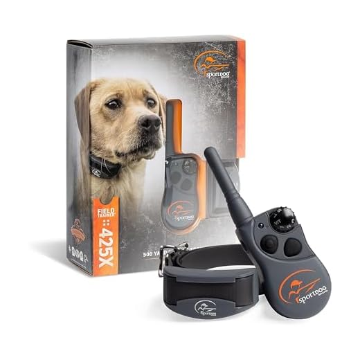 What are the best dog training collars? | Dog Training SportDOG Brand 425 Remote Trainers - 500 Yard Range E-Collar with Static, Vibrate and Tone - Waterproof, Rechargeable - Including New X-Series, Black (SD-425X)