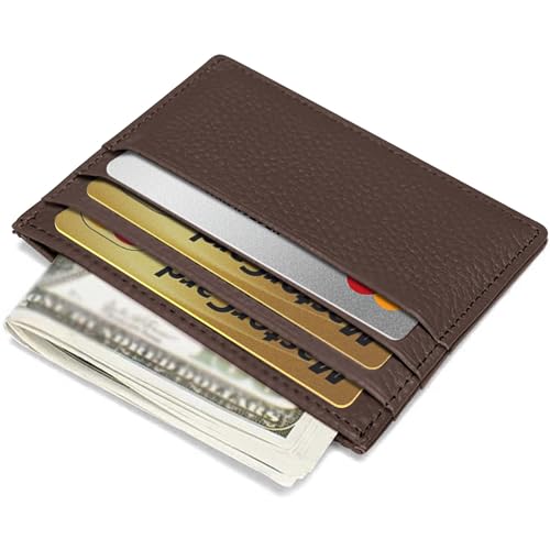 Image of M-Plateau Super Slim Genuine Leather Credit Card Wallet