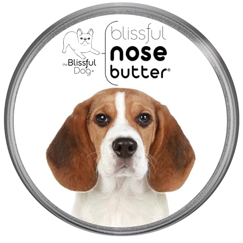 Image of The Blissful Dog Beagle Nose Butter for Dry, Cracked Skin, Lick-Safe Dog Nose Balm with Moisturizing Shea Butter, Almond, Olive, and Essential Oils, Pet Supplies, Uncented, 2 oz.