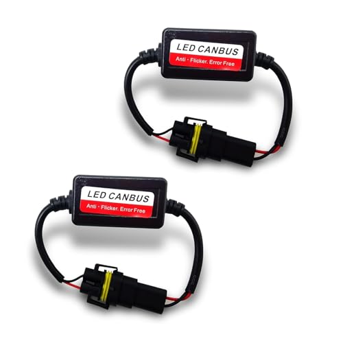 2 PCS Decodificador LED H11/H8/H9 para vehículos miniatura 1
