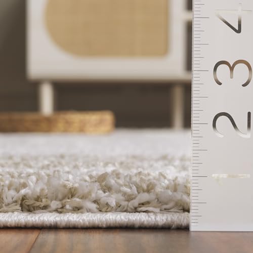 Tapete cuadrado SAFAVIEH 200x200 cm beige e ivoire miniatura 4