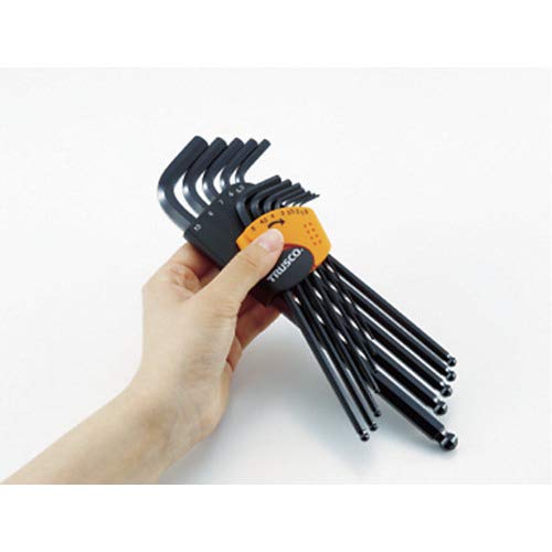TRUSCO Ball Point Hex Wrench (Standard Type) 0.3 inches (8.0 mm)