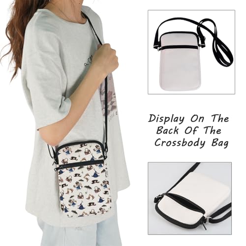 JXGZSO Mary Quote Crossbody Bag Practically Perfect in Every Way Movie Inspired Gift Movie Lover Gift4