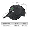 Funny Baseball Cap for Men Women Plant Manager Weeds Cannabis Marijuana 420 Hat Vintage Washed Cotton Trucker Hats