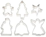 Ateco Stainless Steel Christmas Cookie Cutters
