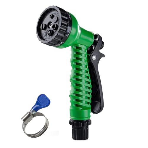 Cinagro Garden Hose 7 Pattern High Pressure Garden Hose Nozzle Sp...
