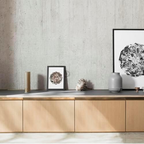 BANG & OLUFSEN & Beosound Emerge - Bezprzewodowa półka na książki Głośnik Wi-Fi, Złoto/dąb, Czarny