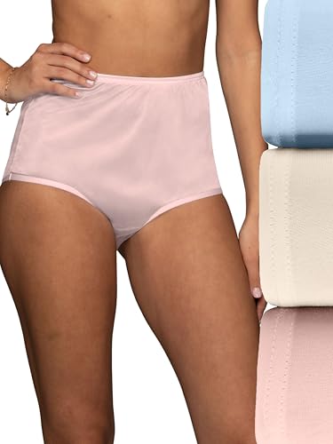 Vanity Fair Women's High Waisted Underwear, Full Coverage Ladies Panties, Perfectly Yours Briefs...