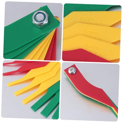 Luxshiny 2Pcs Medidor de Pastilla de Freno para Medición Precisa de Grosor, Práctico Probador de Grosor de Disco de Freno para Propietarios de Autos, Herramienta Durable y Fácil de Observar miniatura 5