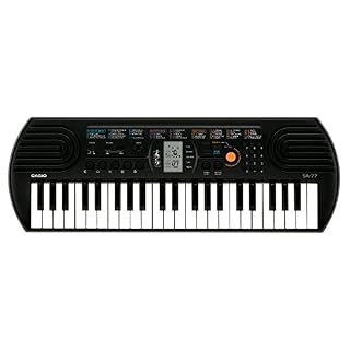 Casio SA-77 Clavier, Noir (Gris) - Les Beatles, Paul McCartney, John Lennon, RIngo Starr, George Harrison Casio SA-77 Clavier, Noir (Gris) – Image 2