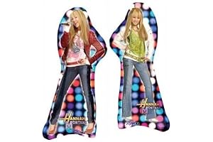 Officially Licensed Hannah Montana 2 Pack Super Shape Foil Balloons For Party Decoration