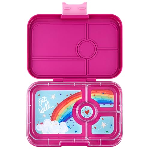 yumbox Tapas Bento Box a 4 scomparti (Malibu Purple (Rainbow Tray))