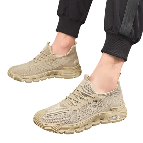 Men's Sneakers Breathable Lightweight Slip On Casual Walking Shoes for Running Tennis Athletic Comfortable Mesh2