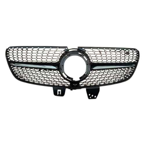 Image of Front Radiator Grille For Benz For Vito V W447 V250 V300 2015-2023 Diamond Style Front Grille Bumper Air Intake Exterior Styling(20-23 V Black)