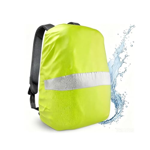 Housse de pluie sac à dos anti-averse avec bandes réfléchissantes de sécurité