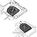 Deal4GO CPU Cooling Fan N09477-001 M45024-001 Replacement for HP Pavilion x360 14-EK 14-DY 14T-DY100 14-EK0033DX