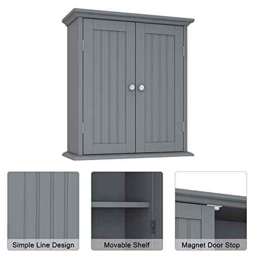 Choochoobathroomwallcabinetoverthetoiletspacesaverstoragecabinetmedicinecabinetwith2doorandadjustableshelvescupboardgrey  Urban Country Home Decor Choochoo bathroom wall cabinet over the toilet space saver storage cabinet medicine cabinet with 2 door and adjustable shelves cupboard grey  urban country home decor