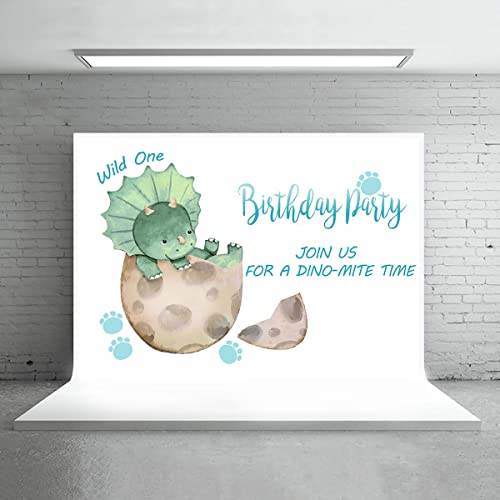 Hintergrundbanner mit Cartoon-Dinosaurier-Motiv, Kolaimo, Fotostudio, Babyparty, Dekoration, Jungen und Mädchen… – Bild 3