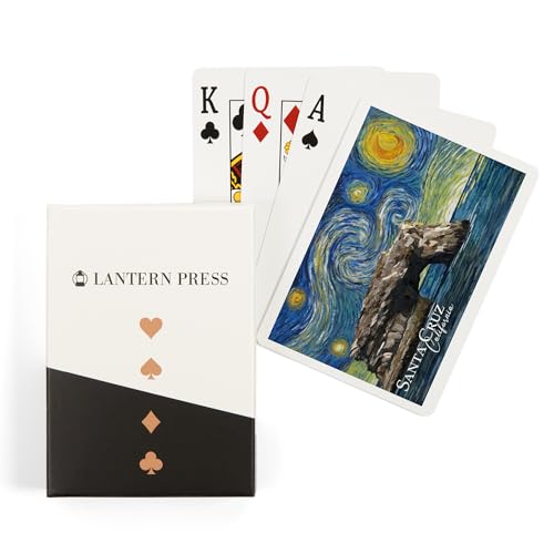 Lantern Press Santa Cruz Naipes Póker 52 Cartas