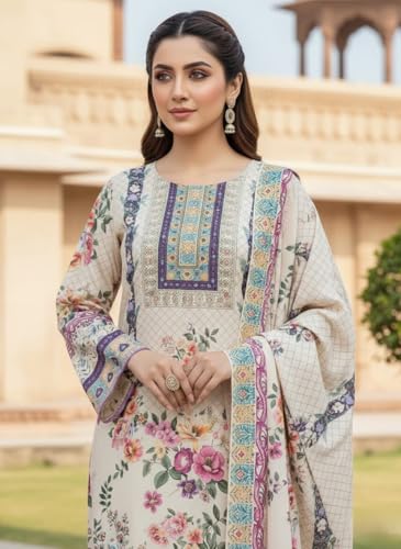 Image of Women's Beautiful Lilac Pure Silk With Embroidery and hand works with Full Sleeve Salwar Suit For Women Readymade Salwar Suit Set For Any Occasion